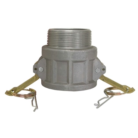 Be Pressure 2in Aluminum Camlock Fitting, Female Coupler x MPT Thread 90.391.200